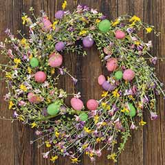 Speckled Egg Wreath